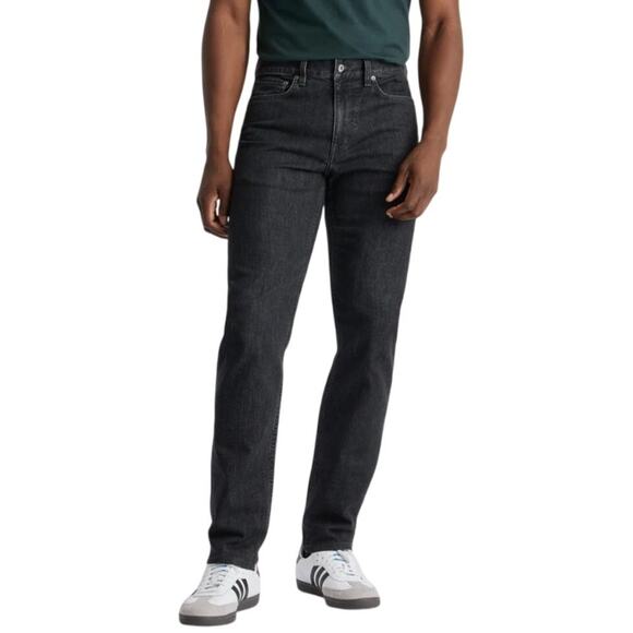 Spoke 12oz Original Grey Black Build A Straight Slim Leg Jeans 31/34 - Picture 1 of 9